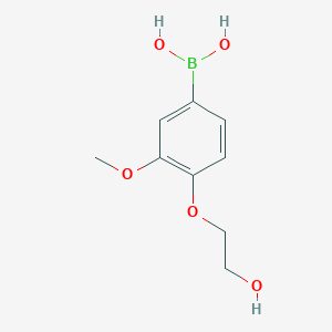 4-(2-Hydroxyethoxy)-3-methoxyphenylboronic acid