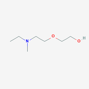 molecular formula C7H17NO2 B3320321 2-(2-[Ethyl(methyl)amino]ethoxy)ethan-1-OL CAS No. 123119-86-8