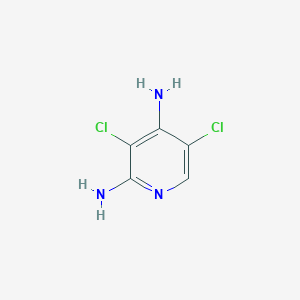 molecular formula C5H5Cl2N3 B3320341 3,5-Dichloropyridine-2,4-diamine CAS No. 1232430-91-9