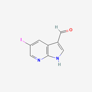 5-Iodo-1H-pyrrolo[2,3-B]pyridine-3-carbaldehyde