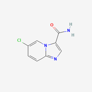 6-Chloroimidazo[1,2-a]pyridine-3-carboxamide
