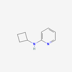 molecular formula C9H12N2 B3320530 N-cyclobutylpyridin-2-amine CAS No. 1248254-49-0