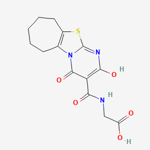 molecular formula C14H15N3O5S B3320997 TRC160334 CAS No. 1293289-69-6