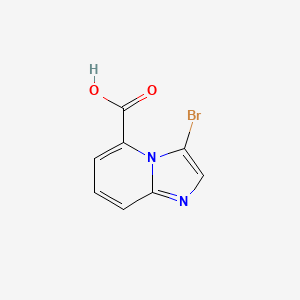 B3321194 3-Bromoimidazo[1,2-a]pyridine-5-carboxylic acid CAS No. 1315359-92-2