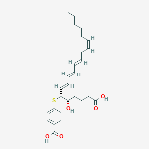 molecular formula C27H36O5S B3321474 Bay u9773 CAS No. 134733-55-4