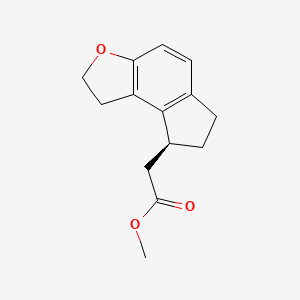 molecular formula C14H16O3 B3321546 Ramelteon impurity 9 CAS No. 1356395-13-5