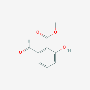 B3321583 Methyl 2-formyl-6-hydroxybenzoate CAS No. 136192-84-2