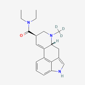 (6aR,9R)-N,N-diethyl-7-(trideuteriomethyl)-6,6a,8,9-tetrahydro-4H-indolo[4,3-fg]quinoline-9-carboxamide