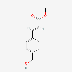 molecular formula C11H12O3 B3322015 4-(Hydroxymethyl)cinnamic acid methyl ester CAS No. 141286-90-0