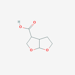 (3R,3aS,6aR)-Hexahydrofuro[2,3-b]furan-3-carboxylic acid
