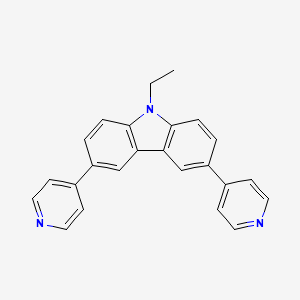 3,6-Bis(4-pyridyl)-9-ethyl-9H-carbazole