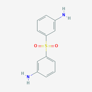molecular formula C12H12N2O2S B033222 3,3'-Sulfonyldianiline CAS No. 599-61-1