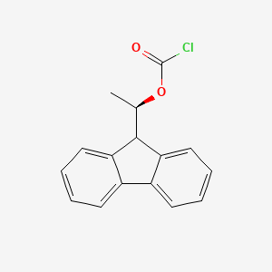 [(1R)-1-(9H-fluoren-9-yl)ethyl] carbonochloridate
