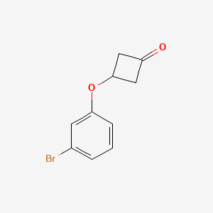 3-(3-Bromophenoxy)cyclobutan-1-one