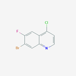7-Bromo-4-chloro-6-fluoroquinoline
