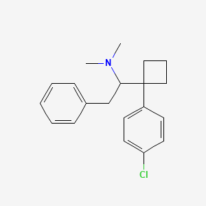 molecular formula C20H24ClN B3322351 Desisobutyl-benzylsibutramine CAS No. 1446140-91-5