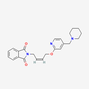 N-[(Z)-4-[4-(Piperidinomethyl)-2-pyridyloxy]-2-butenyl]phthalimide