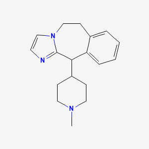 molecular formula C18H23N3 B3322534 Des Carbaldehyde Alcaftadine CAS No. 147083-12-3