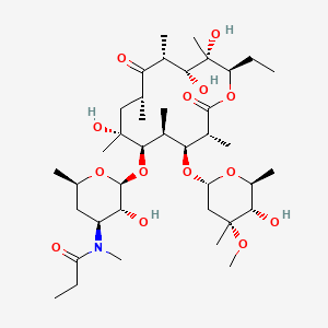 N-Demethyl-N-propanoylerythromycin A