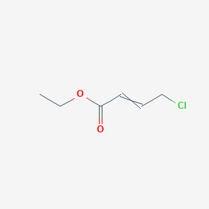 molecular formula C6H9ClO2 B3322778 ethyl 4-chlorobut-2-enoate CAS No. 15333-22-9