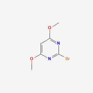 molecular formula C6H7BrN2O2 B3322825 2-Bromo-4,6-dimethoxypyrimidine CAS No. 153953-02-7
