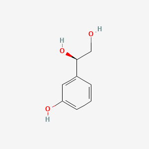 molecular formula C8H10O3 B3323028 m-Hydroxyphenylglycol CAS No. 158551-93-0