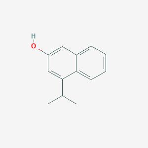 molecular formula C13H14O B3323202 2-Hydroxy-4-isopropylnaphthalene CAS No. 162050-75-1