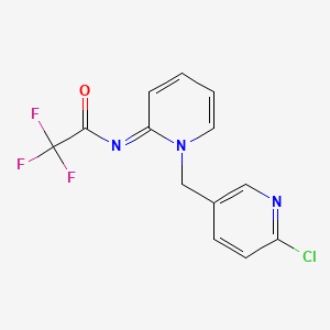 molecular formula C13H9ClF3N3O B3323723 Flupyrimin CAS No. 1689566-03-7