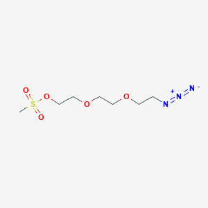 molecular formula C7H15N3O5S B3323926 Azido-PEG3-MS CAS No. 176520-24-4
