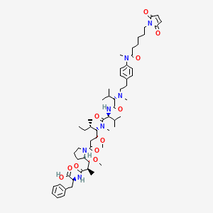 molecular formula C58H87N7O11 B3324263 Ugodotin CAS No. 1820882-94-7