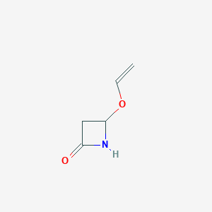 molecular formula C5H7NO2 B3324368 4-(Vinyloxy)azetidin-2-one CAS No. 183319-83-7