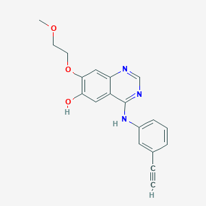 4-[(3-Ethynylphenyl)amino]-7-(2-methoxyethoxy)-6-quinazolinol