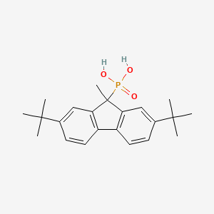 (2,7-Di-tert-butyl-9-methyl-9H-fluorene-9-yl)phosphonic acid