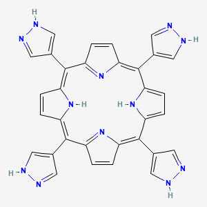 5,10,15,20-Tetra-1H-pyrazol-4-yl-21H,23H-porphine