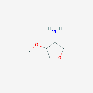 (3R,4S)-4-Methoxytetrahydrofuran-3-amine