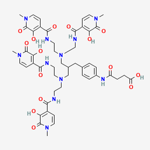molecular formula C50H61N11O15 B3324732 Corixetan CAS No. 1952359-26-0