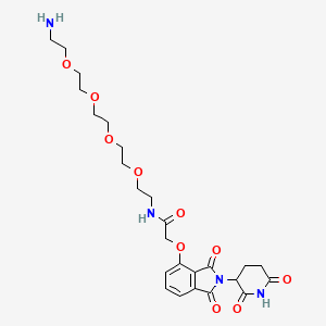 molecular formula C25H34N4O10 B3324755 E3 Ligand-Linker Conjugate 10 
