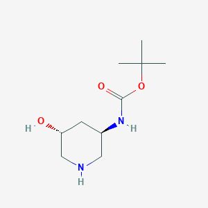 B3324932 Tert-butyl [trans-5-hydroxy-3-piperidinyl]carbamate CAS No. 2007920-72-9