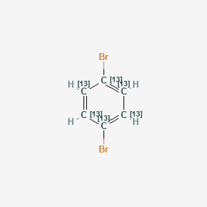 molecular formula C6H4Br2 B3324966 1,4-Dibromobenzene-[13C6] CAS No. 201595-52-0