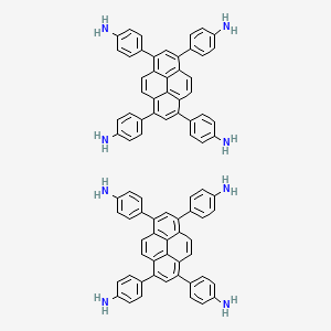 4-[3,6,8-Tris(4-aminophenyl)pyren-1-yl]aniline