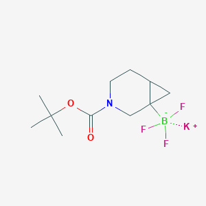 Potassium (3-(tert-butoxycarbonyl)-3-azabicyclo[4.1.0]heptan-1-yl)trifluoroborate
