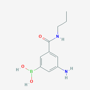 3-Amino-5-(propylcarbamoyl)phenylboronic acid