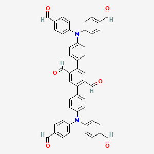 4,4''-Bis(bis(4-formylphenyl)amino)-[1,1':4',1''-terphenyl]-2',5'-dicarbaldehyde