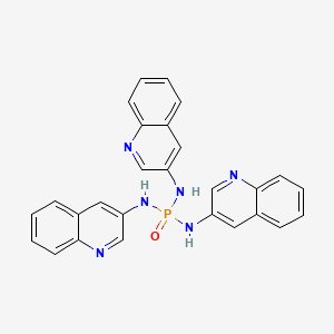 N-Bis(quinolin-3-ylamino)phosphorylquinolin-3-amine