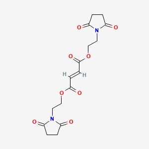 molecular formula C16H18N2O8 B3325333 UT7Zsp8vxa CAS No. 2101811-40-7