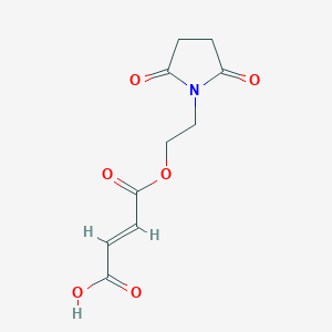 molecular formula C10H11NO6 B3325341 Unii-Q3DP2Y4BV5 CAS No. 2101811-41-8
