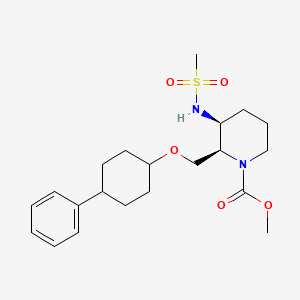 molecular formula C21H32N2O5S B3325393 Tak-925 CAS No. 2114324-48-8