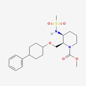 molecular formula C21H32N2O5S B3325393 Danavorexton CAS No. 2114324-48-8