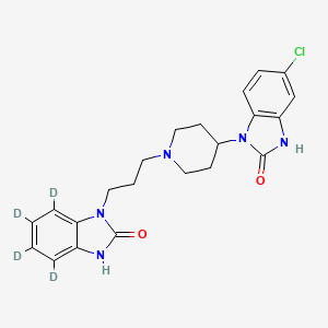 molecular formula C22H24ClN5O2 B3325414 多潘立酮 CAS No. 2121525-08-2