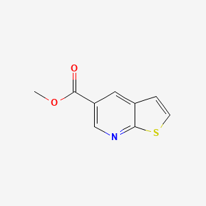 molecular formula C9H7NO2S B3325458 噻吩并[2,3-b]吡啶-5-甲酸甲酯 CAS No. 21344-30-9